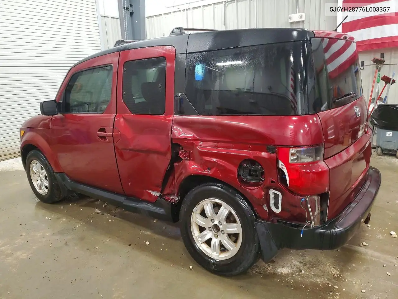 2006 Honda Element Ex VIN: 5J6YH28776L003357 Lot: 58833606