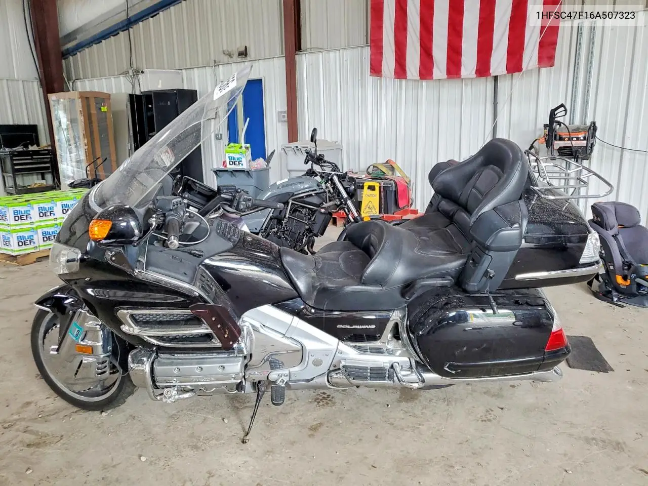 2006 Honda Gl1800 VIN: 1HFSC47F16A507323 Lot: 59666656