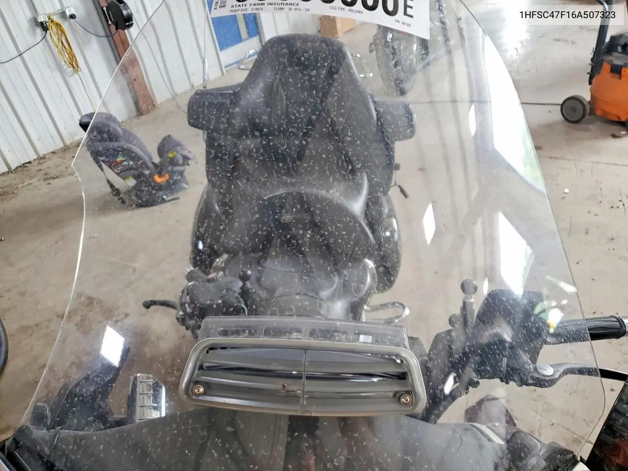 2006 Honda Gl1800 VIN: 1HFSC47F16A507323 Lot: 59666656