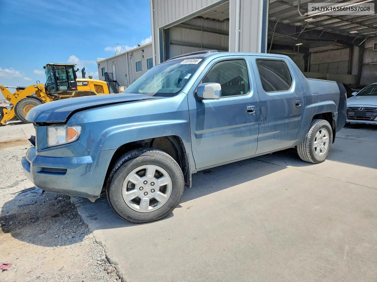 2006 Honda Ridgeline Rtl VIN: 2HJYK16566H537008 Lot: 59956066