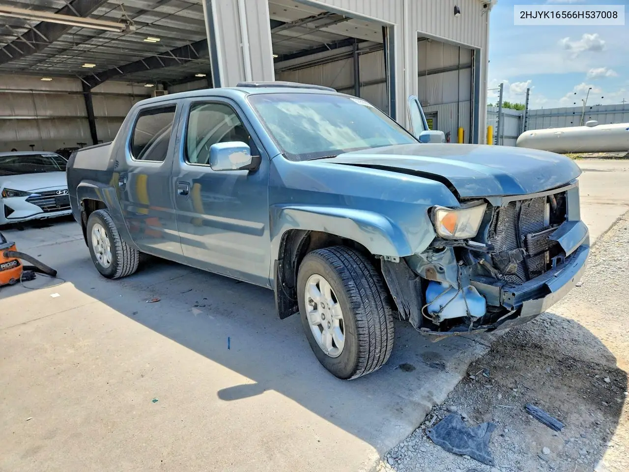 2006 Honda Ridgeline Rtl VIN: 2HJYK16566H537008 Lot: 59956066