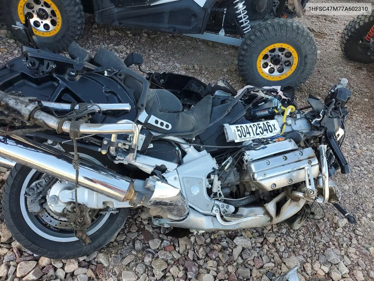 2007 Honda Gl1800 VIN: 1HFSC47M77A602310 Lot: 50412546