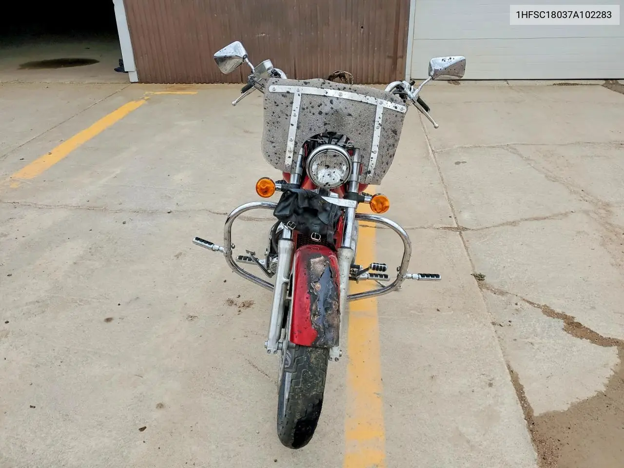 2007 Honda Vt1100 C VIN: 1HFSC18037A102283 Lot: 51483606