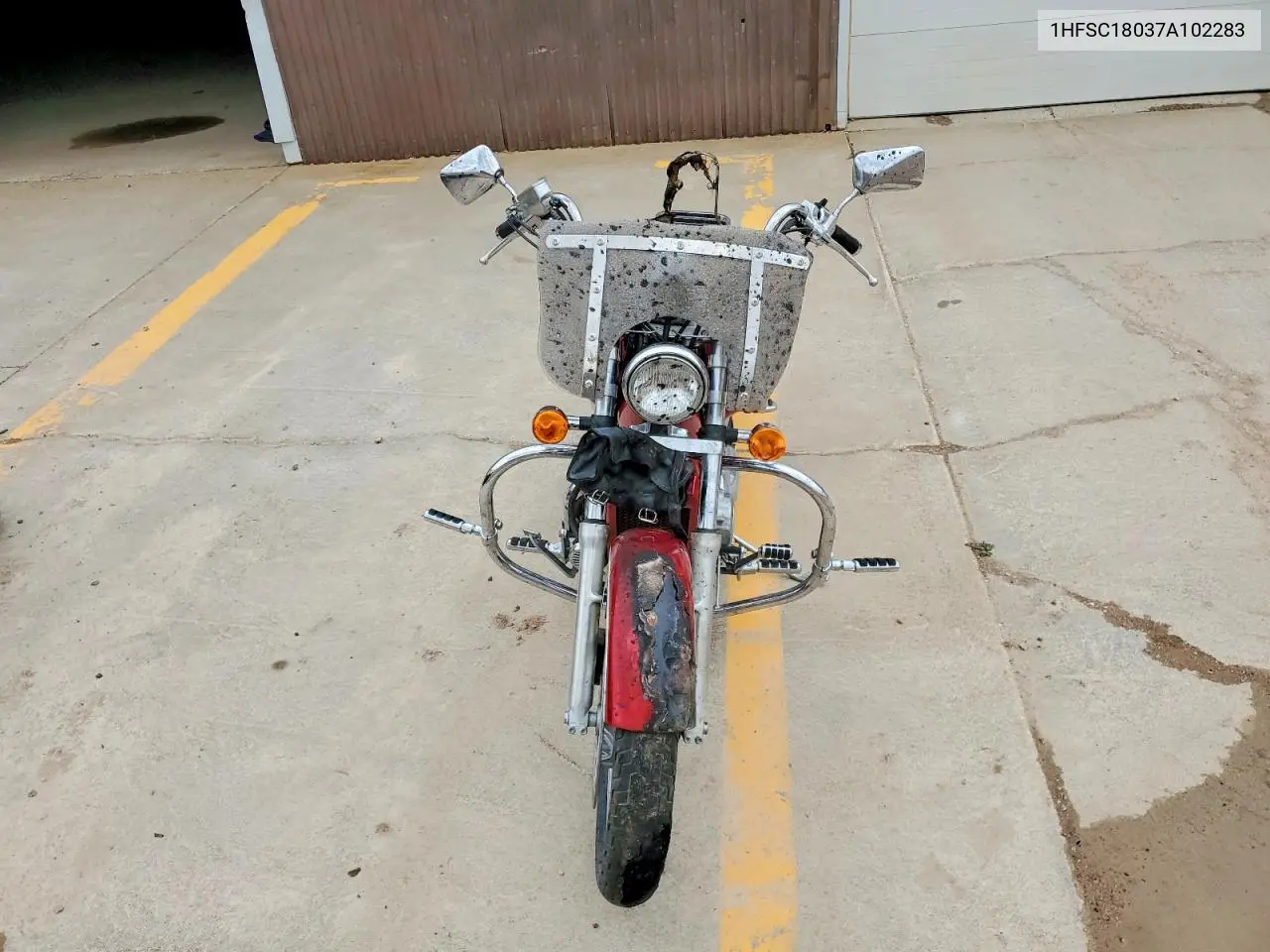2007 Honda Vt1100 C VIN: 1HFSC18037A102283 Lot: 51483606