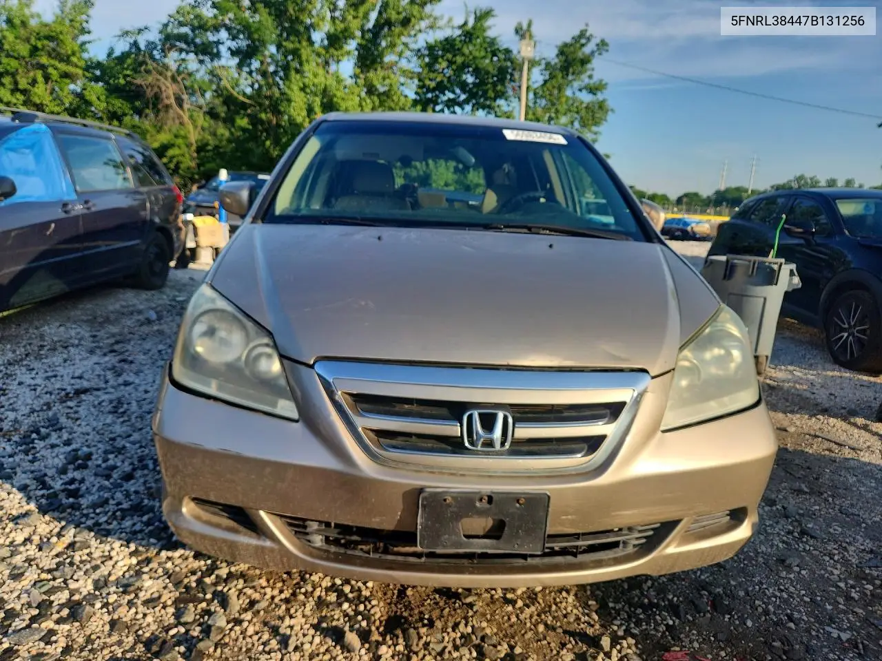 2007 Honda Odyssey Ex VIN: 5FNRL38447B131256 Lot: 56983456
