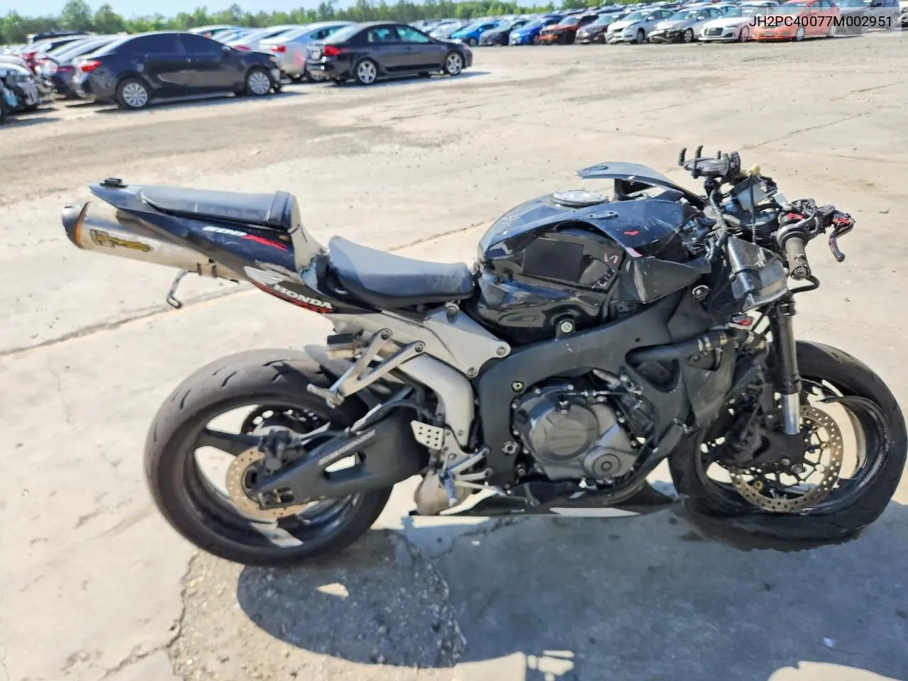 2007 Honda Cbr600Rr VIN: JH2PC40077M002951 Lot: 57207056