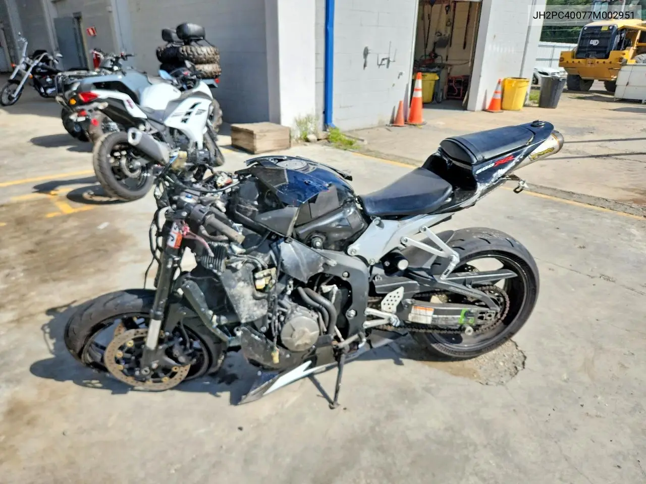 2007 Honda Cbr600Rr VIN: JH2PC40077M002951 Lot: 57207056