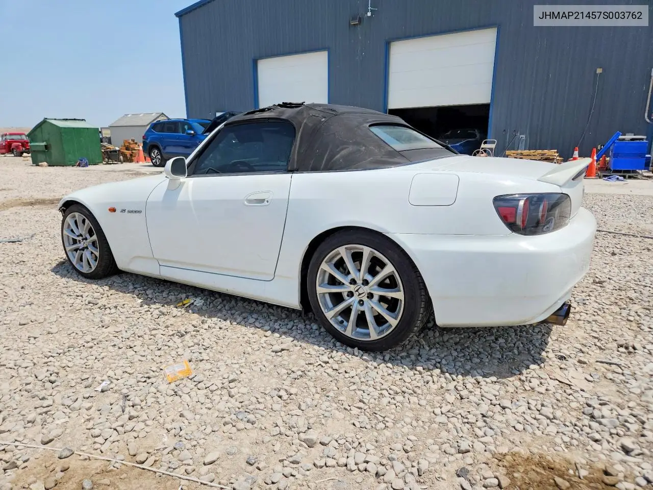 2007 Honda S2000 VIN: JHMAP21457S003762 Lot: 58372916