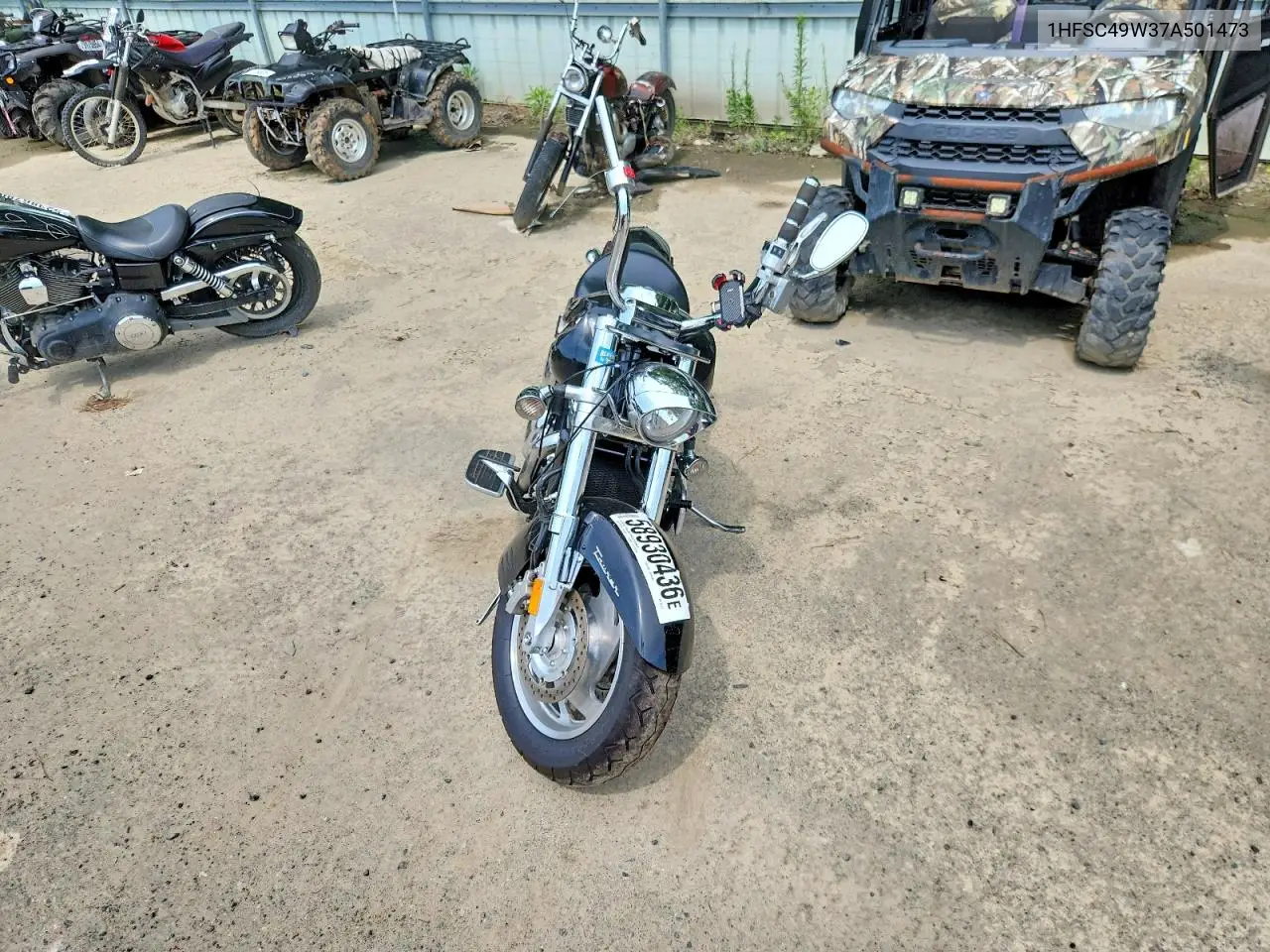 2007 Honda Vtx1800 T2 VIN: 1HFSC49W37A501473 Lot: 58930436