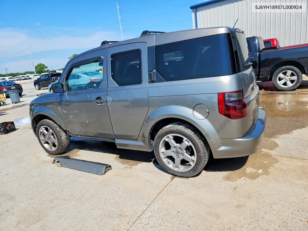 2007 Honda Element Sc VIN: 5J6YH18957L000924 Lot: 59959996