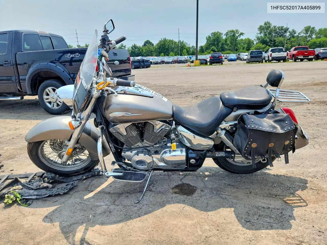2007 Honda Vtx1300 S VIN: 1HFSC52017A405899 Lot: 60913076