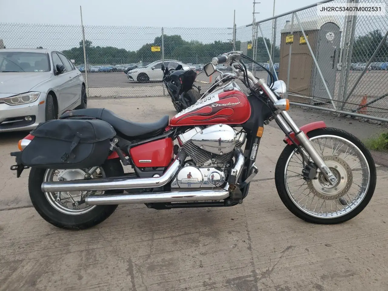 2007 Honda Vt750 (Shadow Spirit 750) VIN: JH2RC53407M002531 Lot: 67390355
