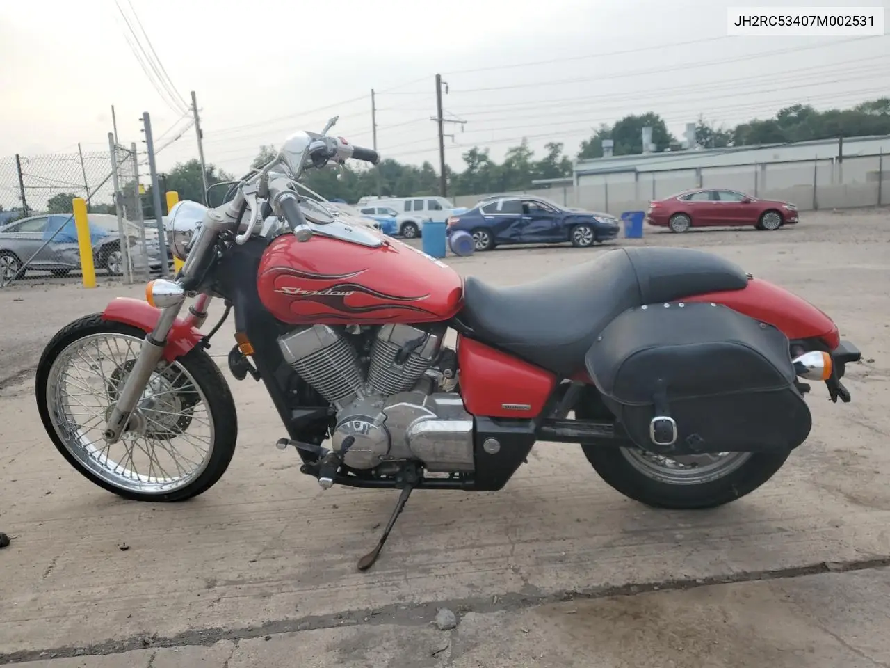 2007 Honda Vt750 (Shadow Spirit 750) VIN: JH2RC53407M002531 Lot: 67390355