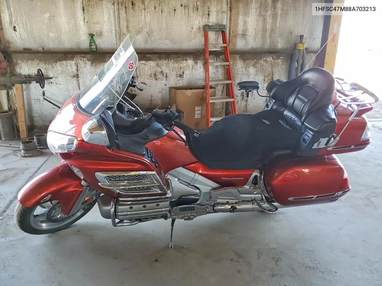 2008 Honda Gl1800 VIN: 1HFSC47M88A703213 Lot: 54981086