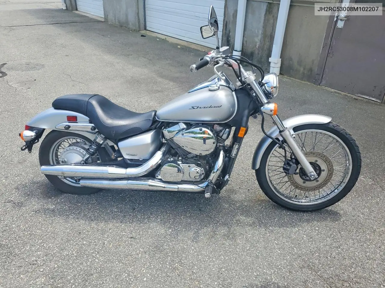 2008 Honda Shadow VIN: JH2RC53008M102207 Lot: 56835576
