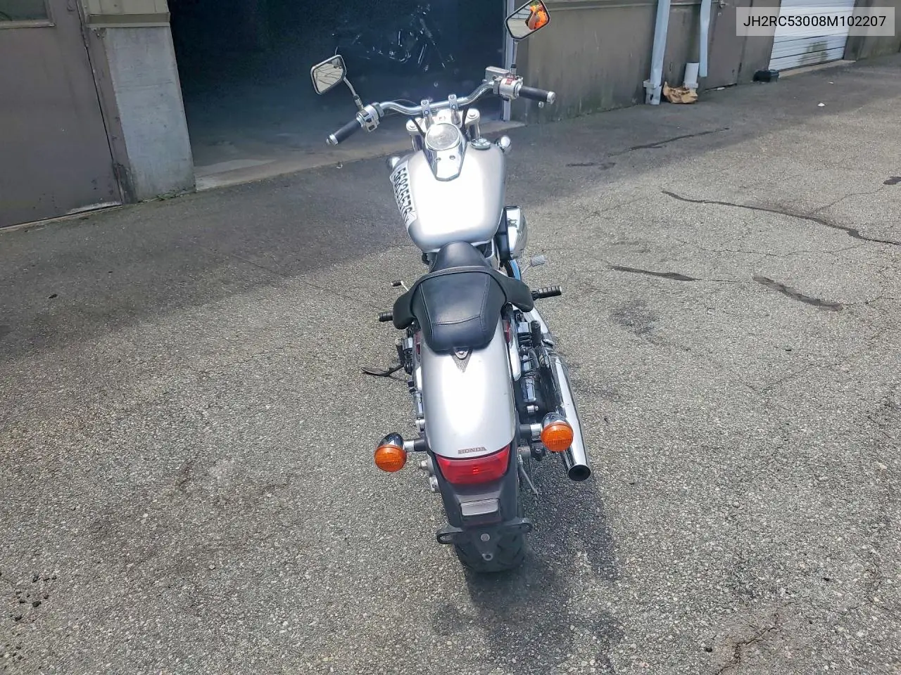 2008 Honda Shadow VIN: JH2RC53008M102207 Lot: 56835576