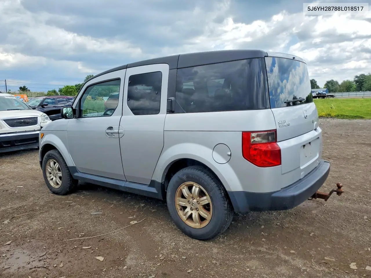 2008 Honda Element Ex VIN: 5J6YH28788L018517 Lot: 57177546