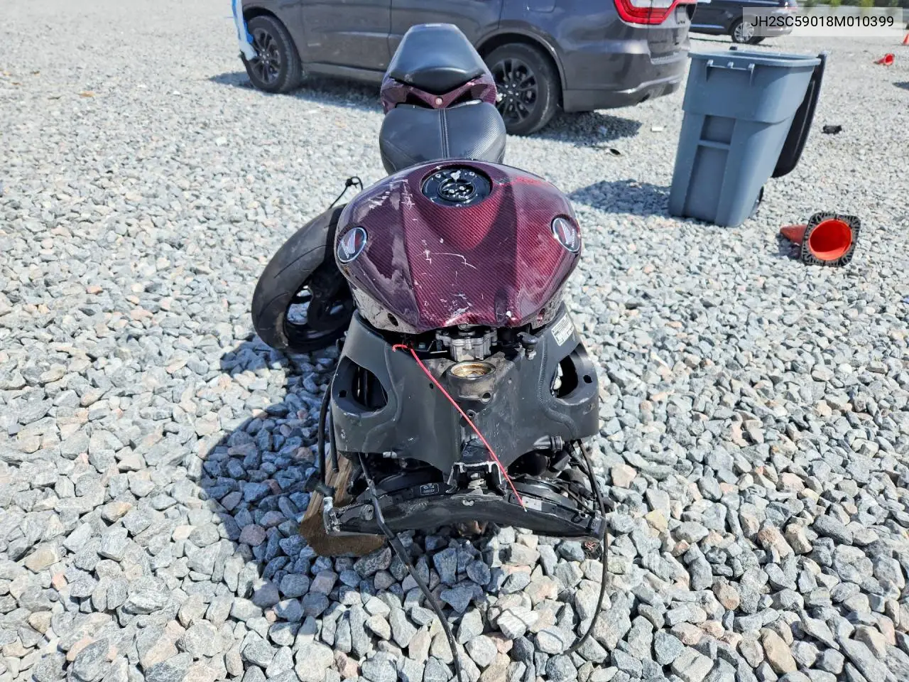 2008 Honda Cbr1000 Rr VIN: JH2SC59018M010399 Lot: 60666636
