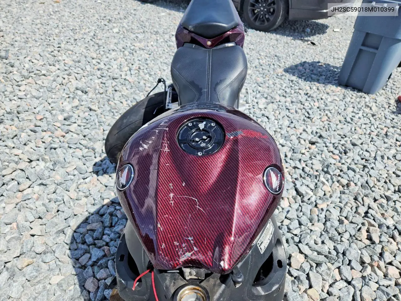 2008 Honda Cbr1000 Rr VIN: JH2SC59018M010399 Lot: 60666636