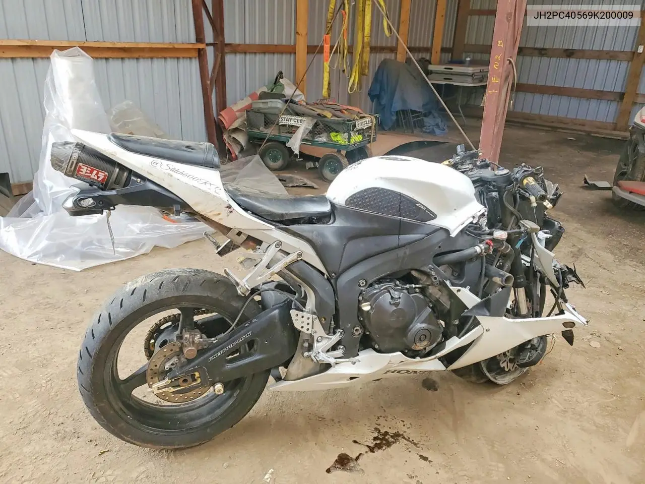 2009 Honda Cbr600 Rr-Abs VIN: JH2PC40569K200009 Lot: 54683436
