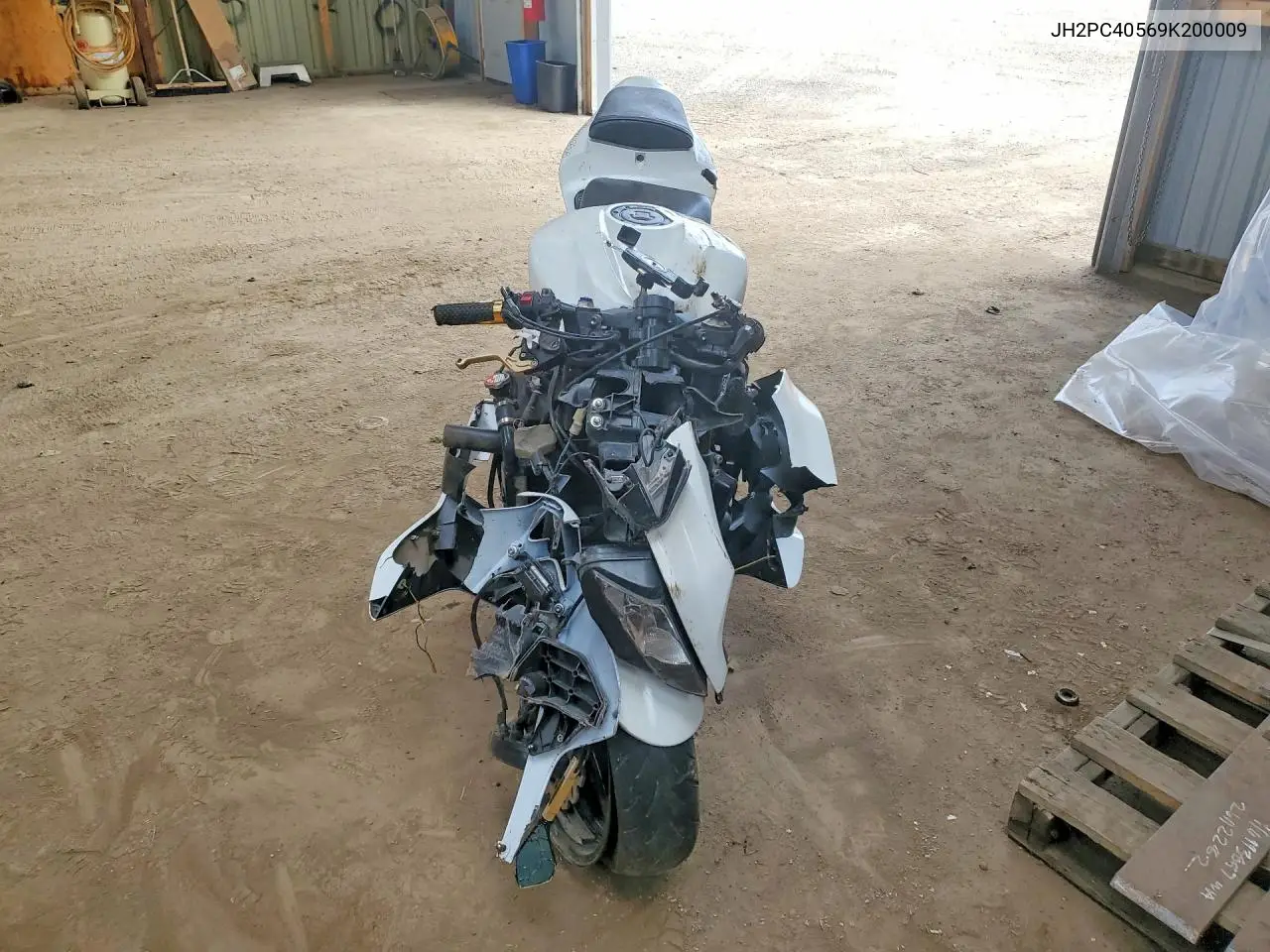 2009 Honda Cbr600 Rr-Abs VIN: JH2PC40569K200009 Lot: 54683436