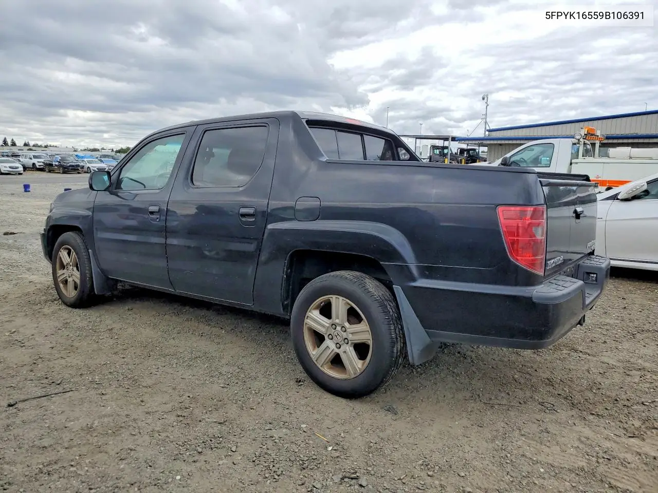 2009 Honda Ridgeline Rtl VIN: 5FPYK16559B106391 Lot: 54726276