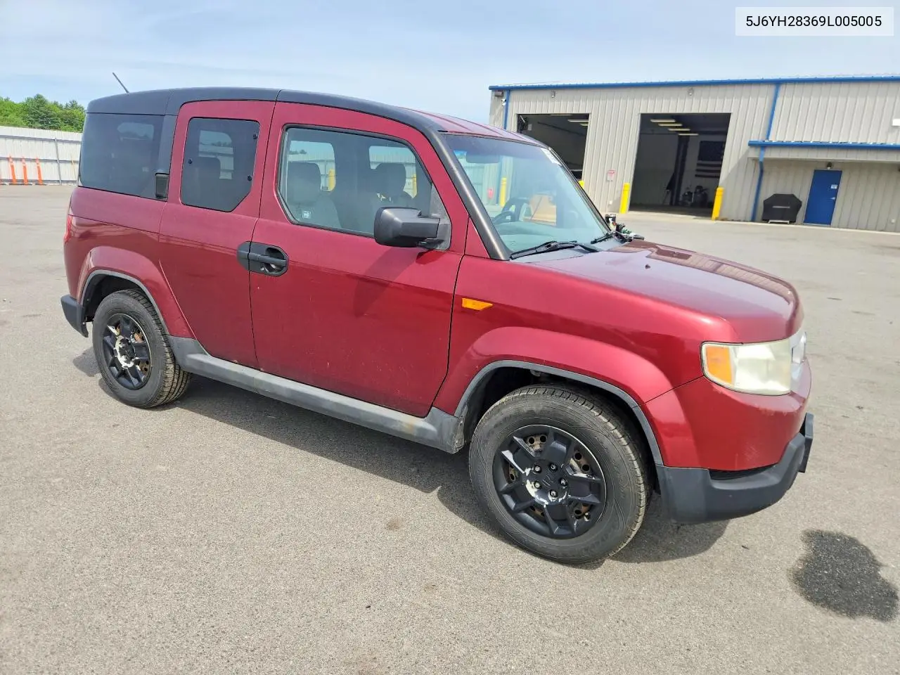2009 Honda Element Lx VIN: 5J6YH28369L005005 Lot: 55598186