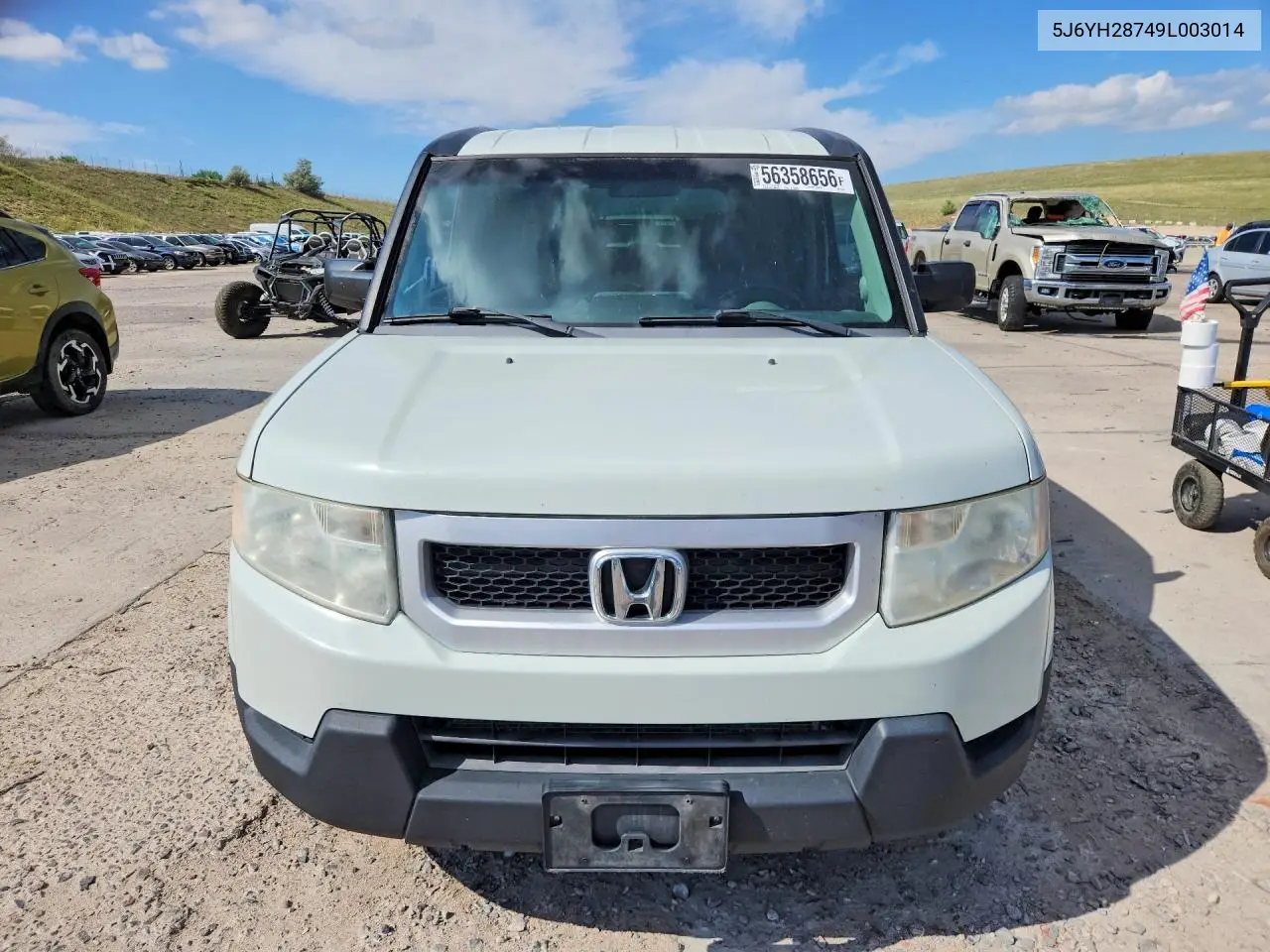 2009 Honda Element Ex VIN: 5J6YH28749L003014 Lot: 56358656