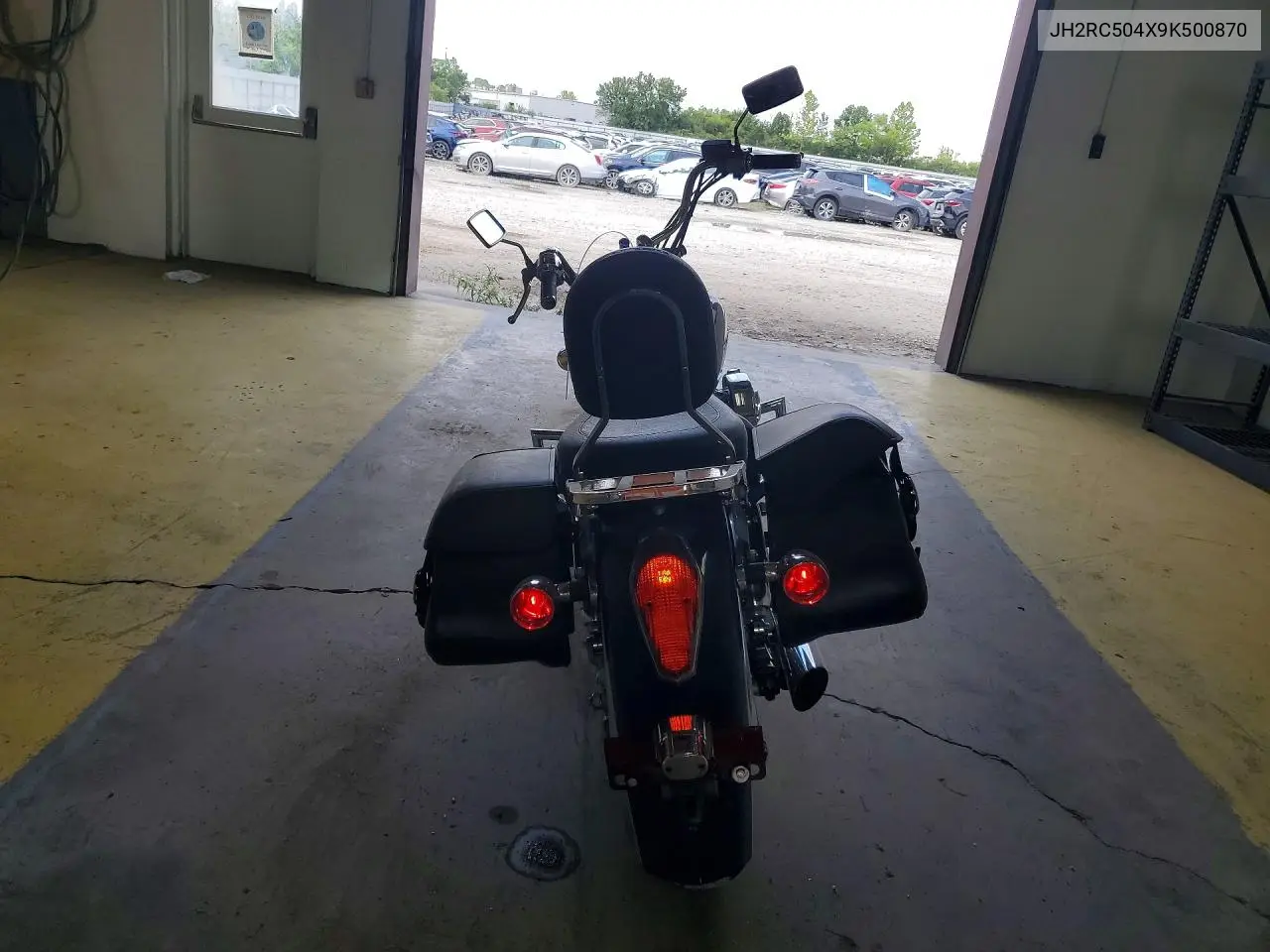 2009 Honda Vt750 C VIN: JH2RC504X9K500870 Lot: 58561306