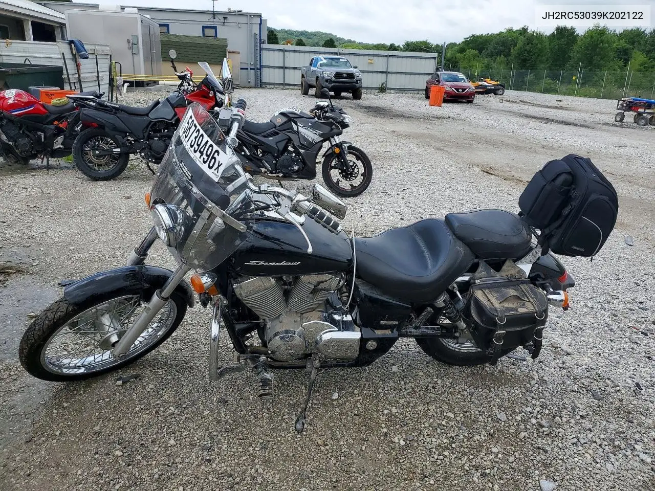 2009 Honda Vt750 C2 VIN: JH2RC53039K202122 Lot: 58739496
