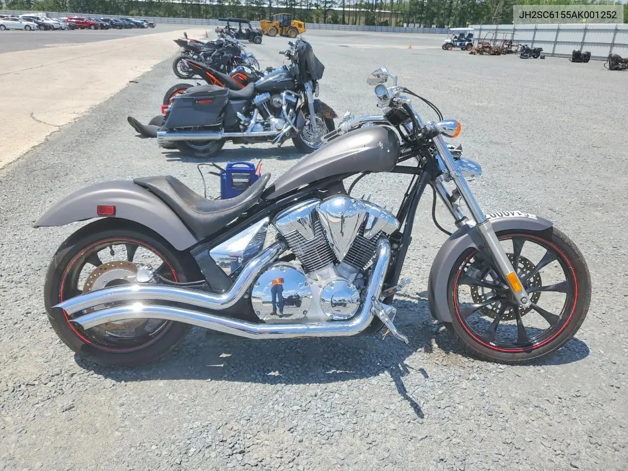 2010 Honda Vt1300 Cx VIN: JH2SC6155AK001252 Lot: 51490076