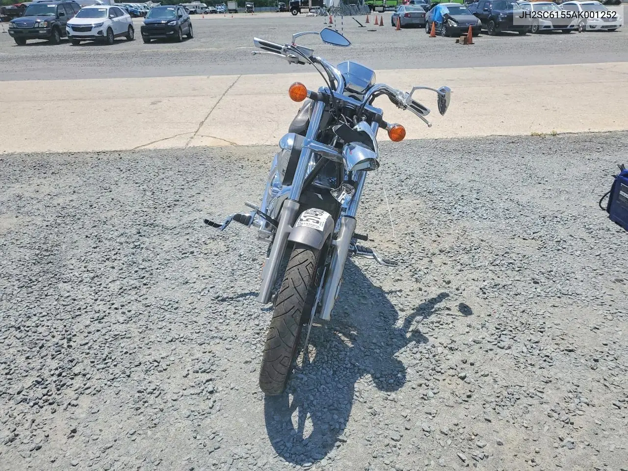 2010 Honda Vt1300 Cx VIN: JH2SC6155AK001252 Lot: 51490076