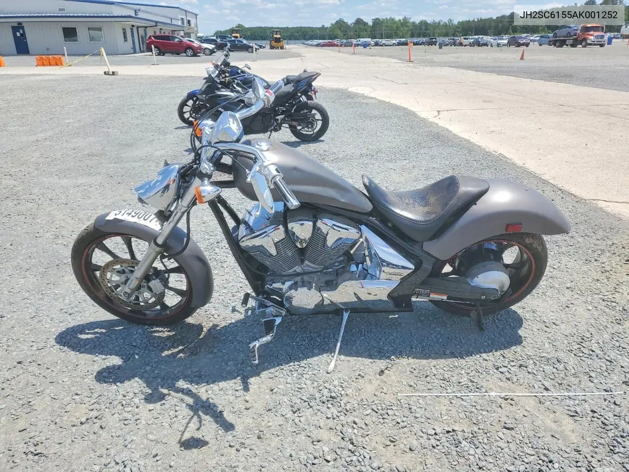 2010 Honda Vt1300 Cx VIN: JH2SC6155AK001252 Lot: 51490076