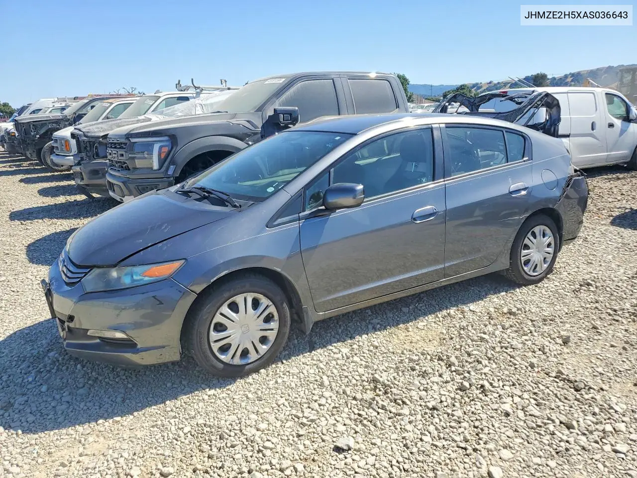 2010 Honda Insight Lx VIN: JHMZE2H5XAS036643 Lot: 54269696