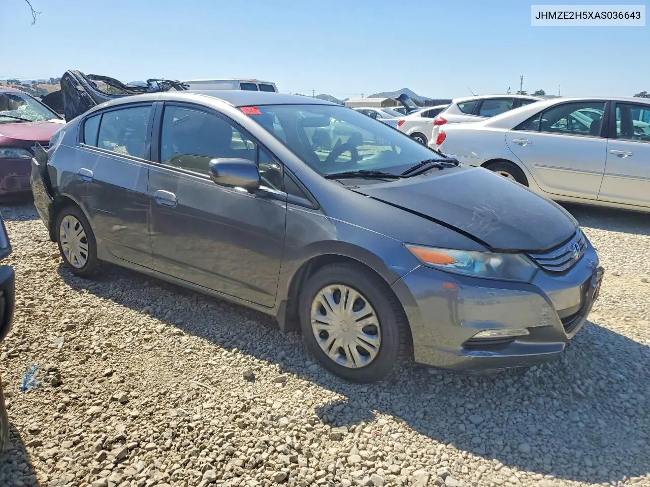 2010 Honda Insight Lx VIN: JHMZE2H5XAS036643 Lot: 54269696