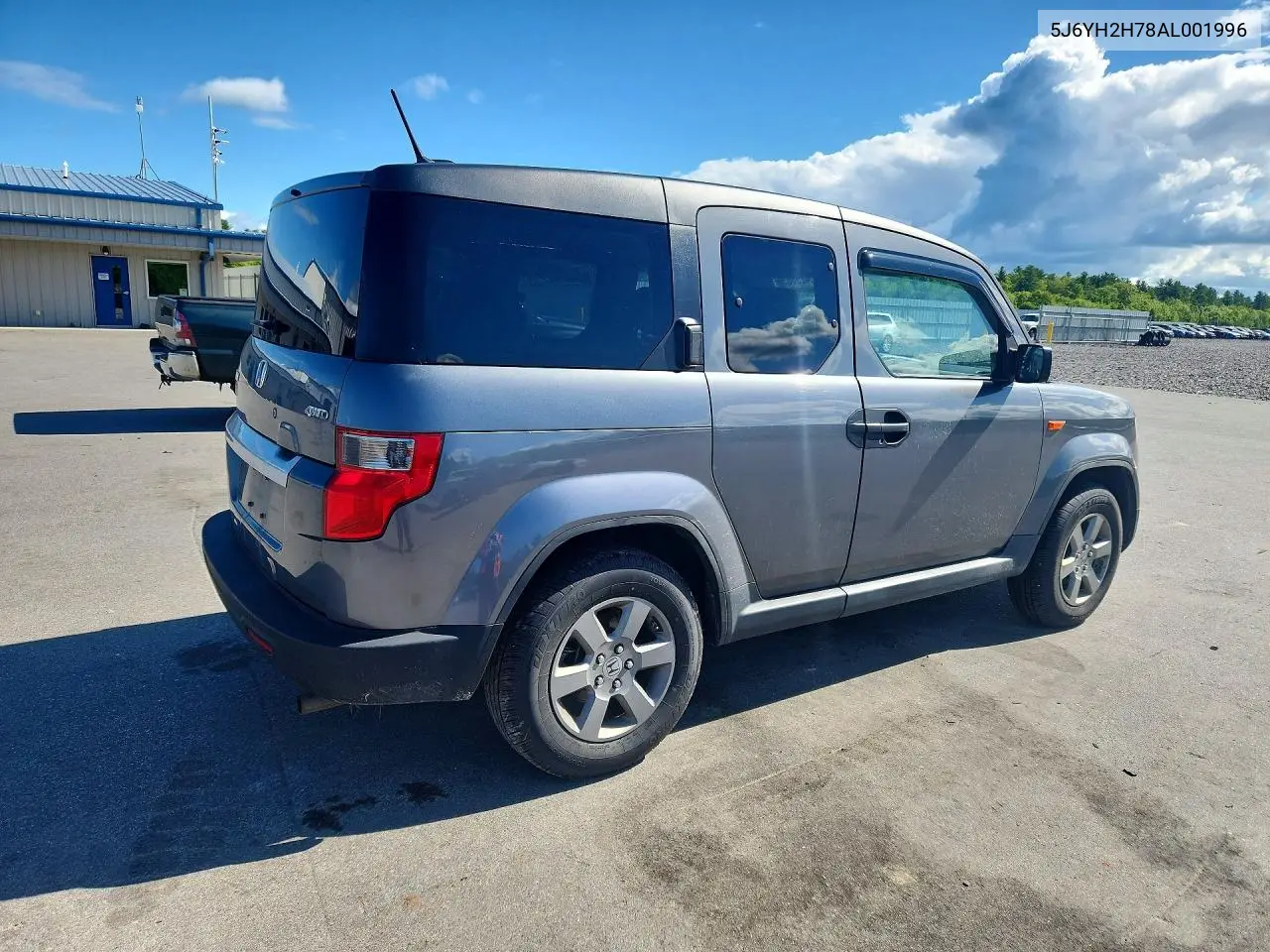 2010 Honda Element Ex VIN: 5J6YH2H78AL001996 Lot: 54296896