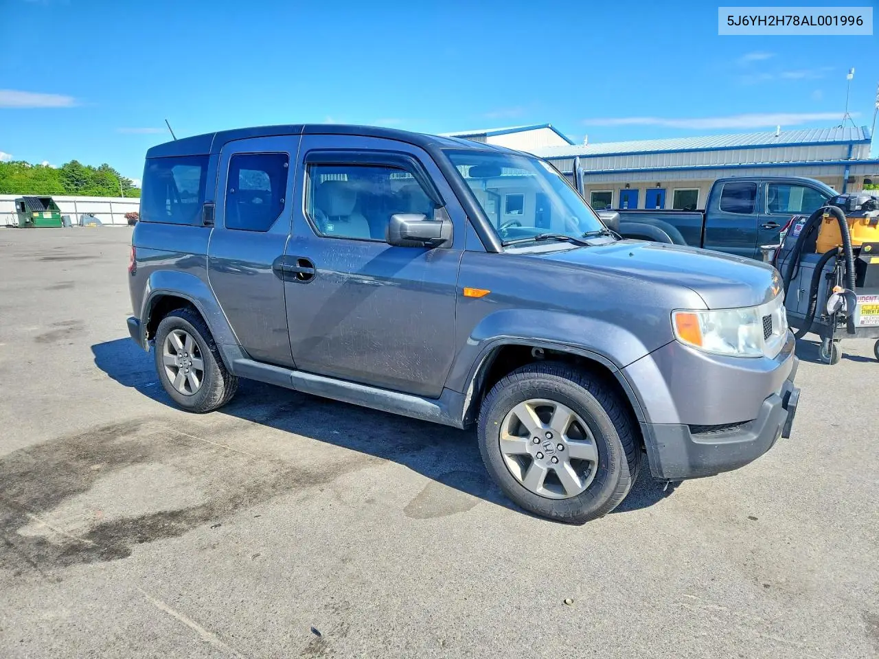 2010 Honda Element Ex VIN: 5J6YH2H78AL001996 Lot: 54296896