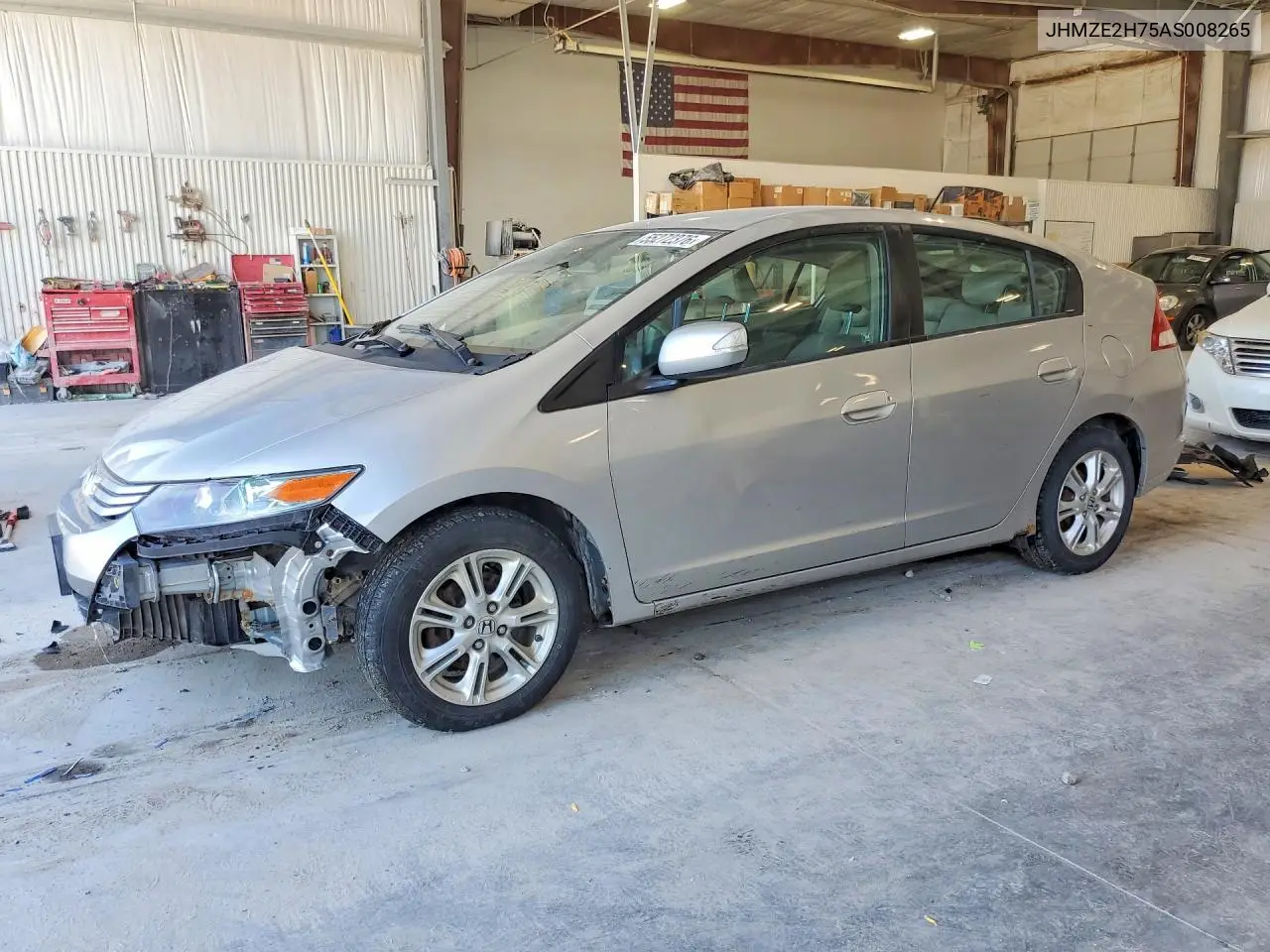 2010 Honda Insight Ex VIN: JHMZE2H75AS008265 Lot: 55272376