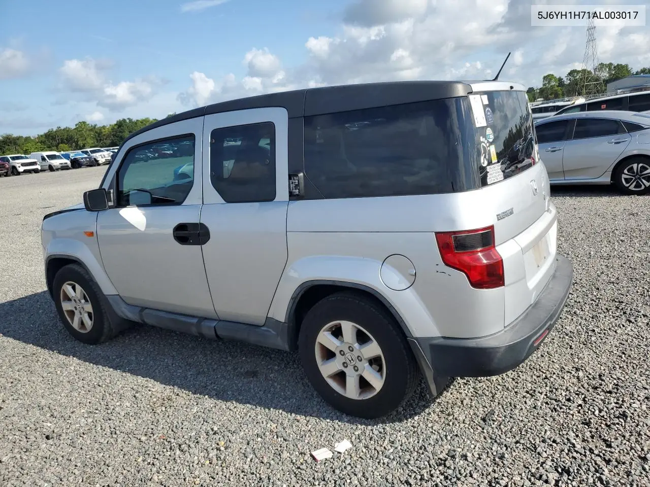 2010 Honda Element Ex VIN: 5J6YH1H71AL003017 Lot: 55610736