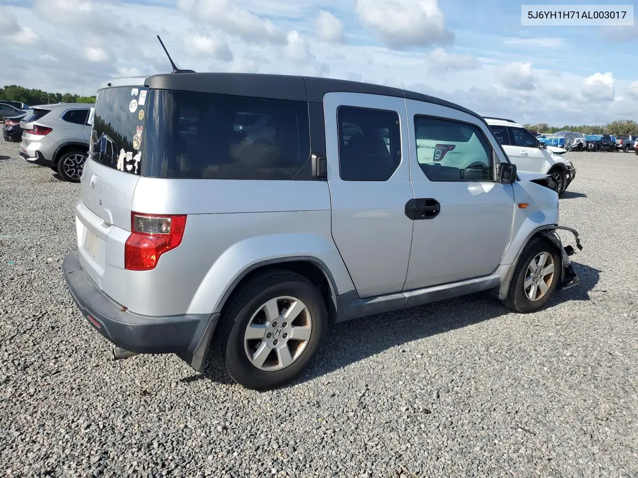 2010 Honda Element Ex VIN: 5J6YH1H71AL003017 Lot: 55610736