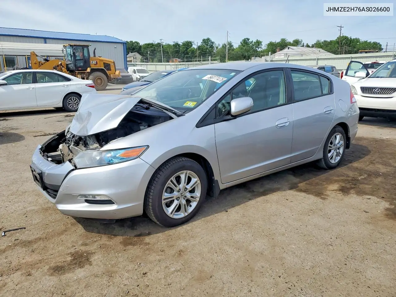 2010 Honda Insight Ex VIN: JHMZE2H76AS026600 Lot: 56077476