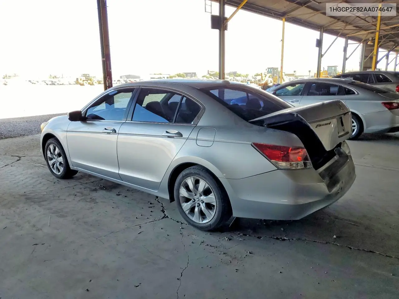 2010 Honda Accord Exl VIN: 1HGCP2F82AA074647 Lot: 57433606