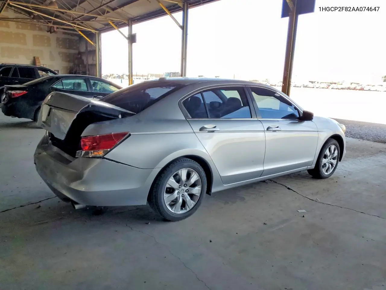 2010 Honda Accord Exl VIN: 1HGCP2F82AA074647 Lot: 57433606