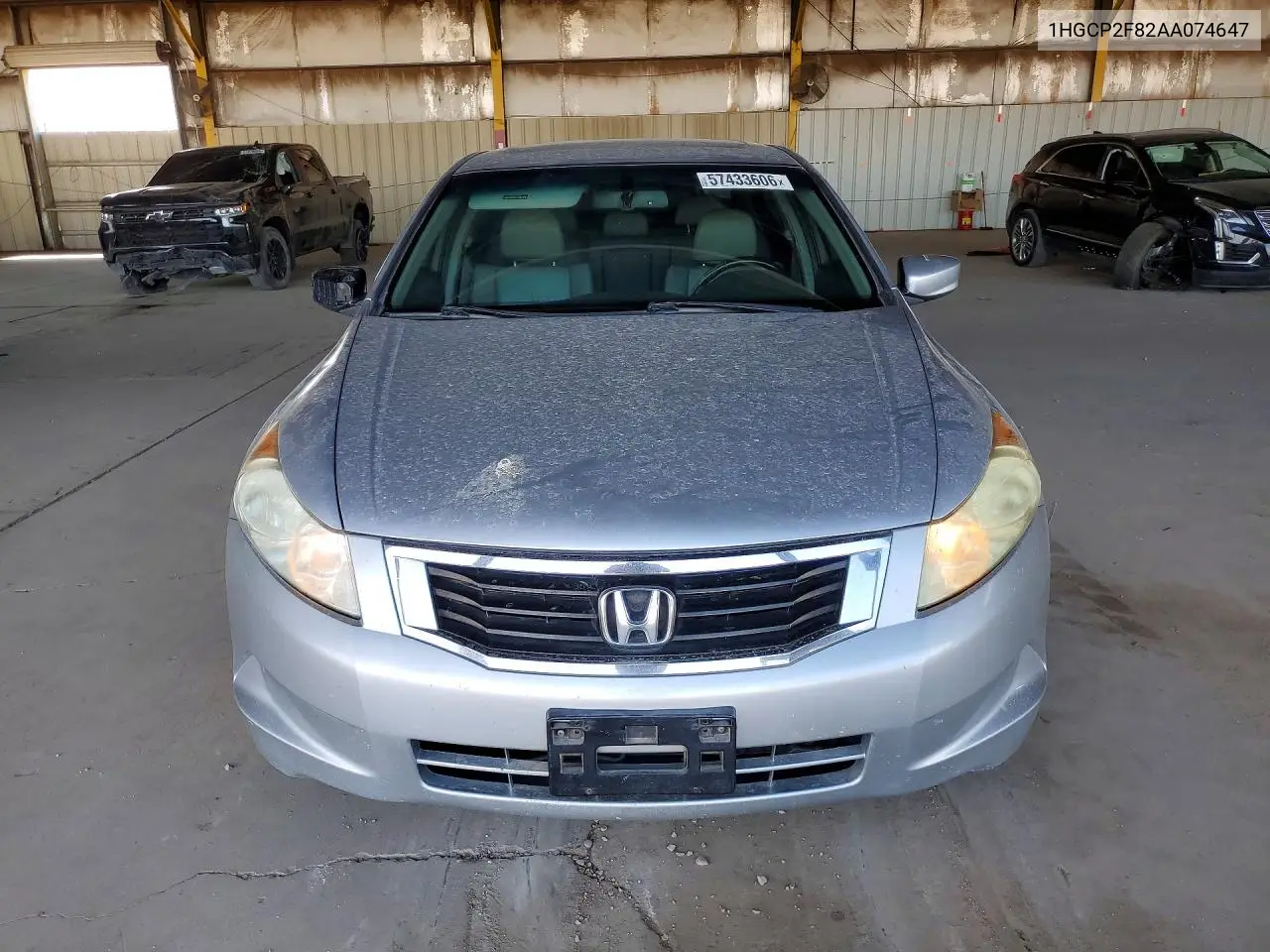 2010 Honda Accord Exl VIN: 1HGCP2F82AA074647 Lot: 57433606