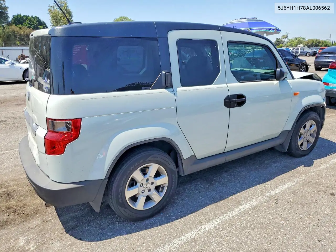 2010 Honda Element Ex VIN: 5J6YH1H78AL006562 Lot: 57925056