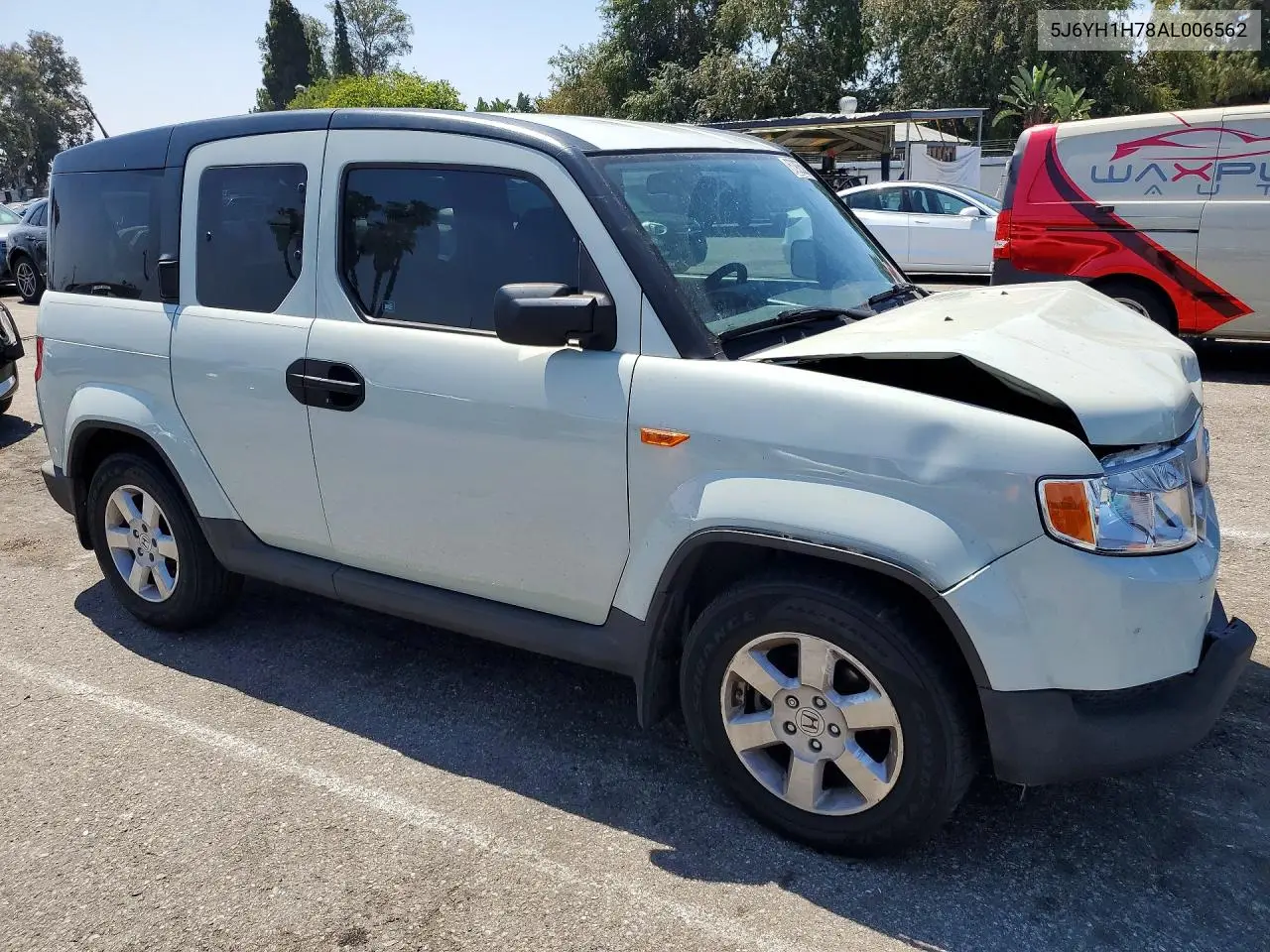 2010 Honda Element Ex VIN: 5J6YH1H78AL006562 Lot: 57925056