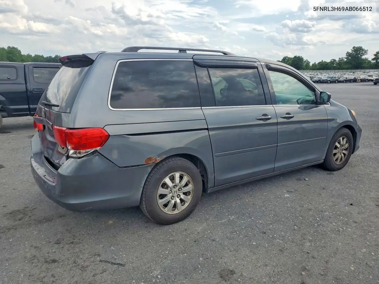2010 Honda Odyssey Exl VIN: 5FNRL3H69AB066512 Lot: 58202616
