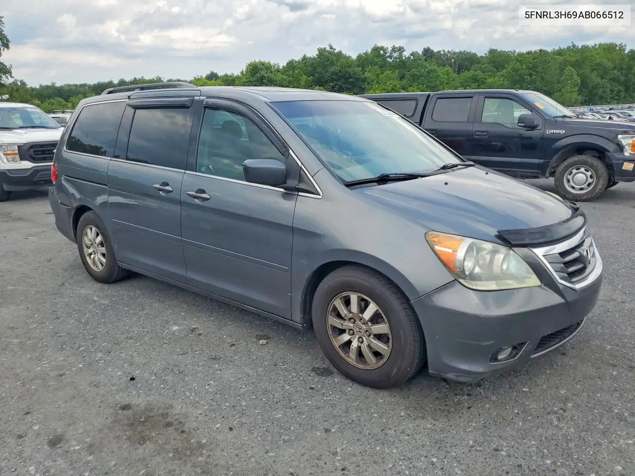 2010 Honda Odyssey Exl VIN: 5FNRL3H69AB066512 Lot: 58202616