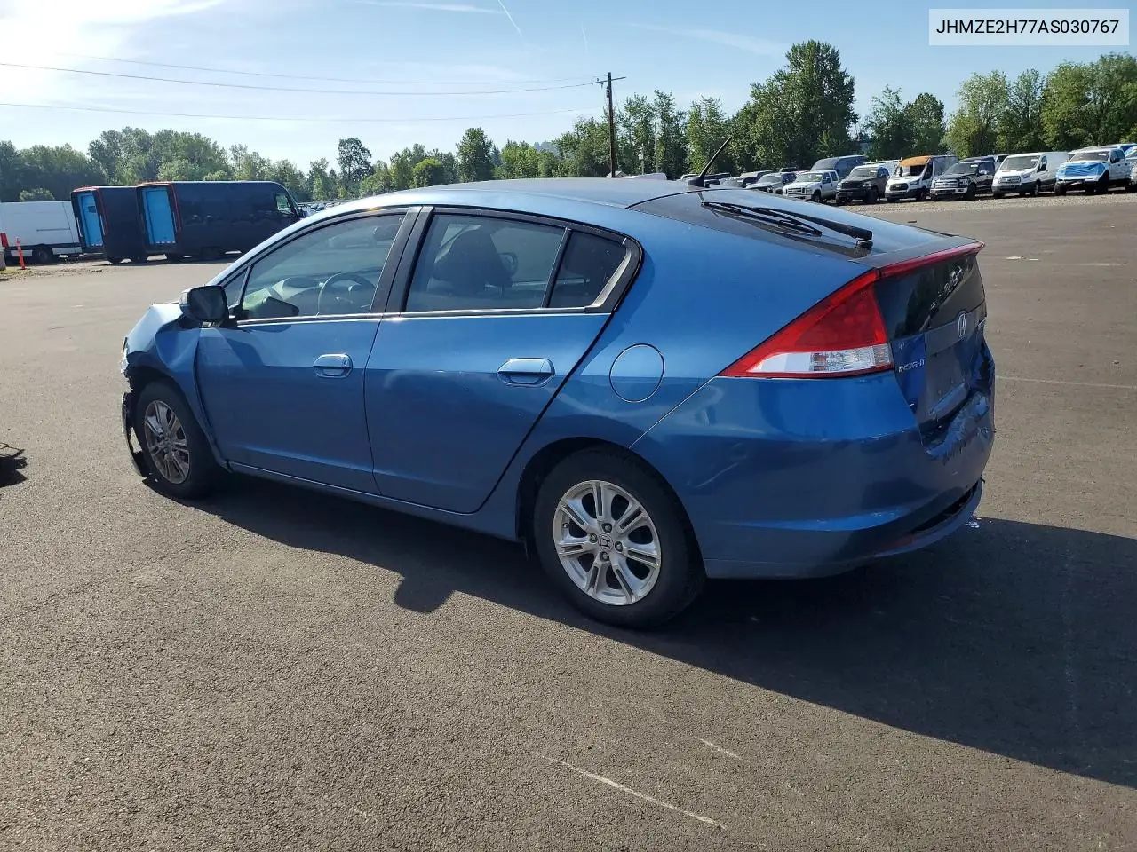 2010 Honda Insight Ex VIN: JHMZE2H77AS030767 Lot: 58243536