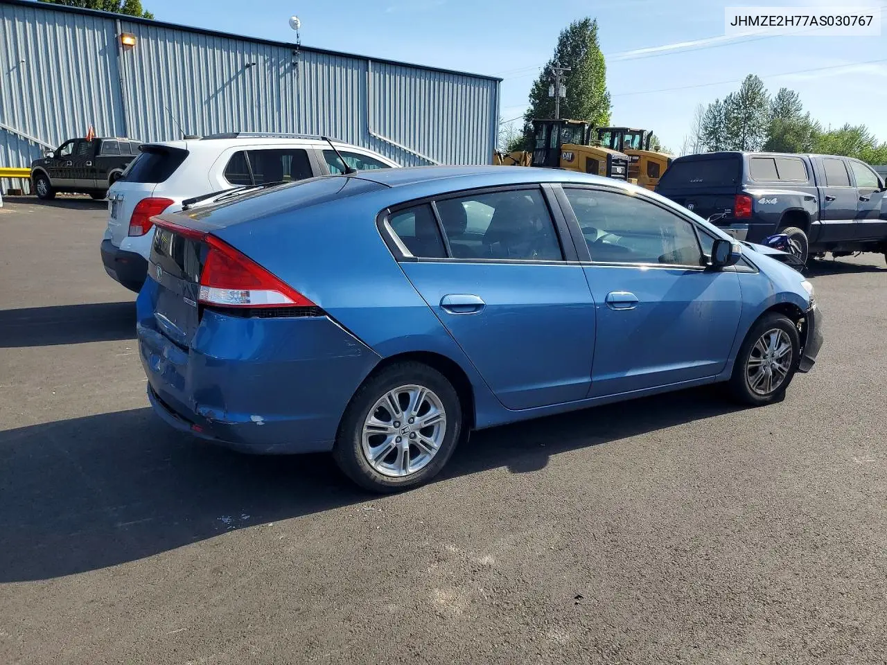 2010 Honda Insight Ex VIN: JHMZE2H77AS030767 Lot: 58243536